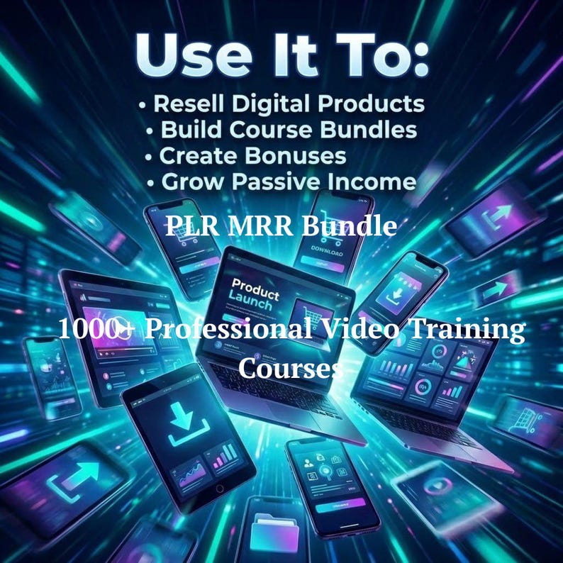 900+ Business Video Courses Bundle Online Training Library PLR MRR Resell Rights - Image 5